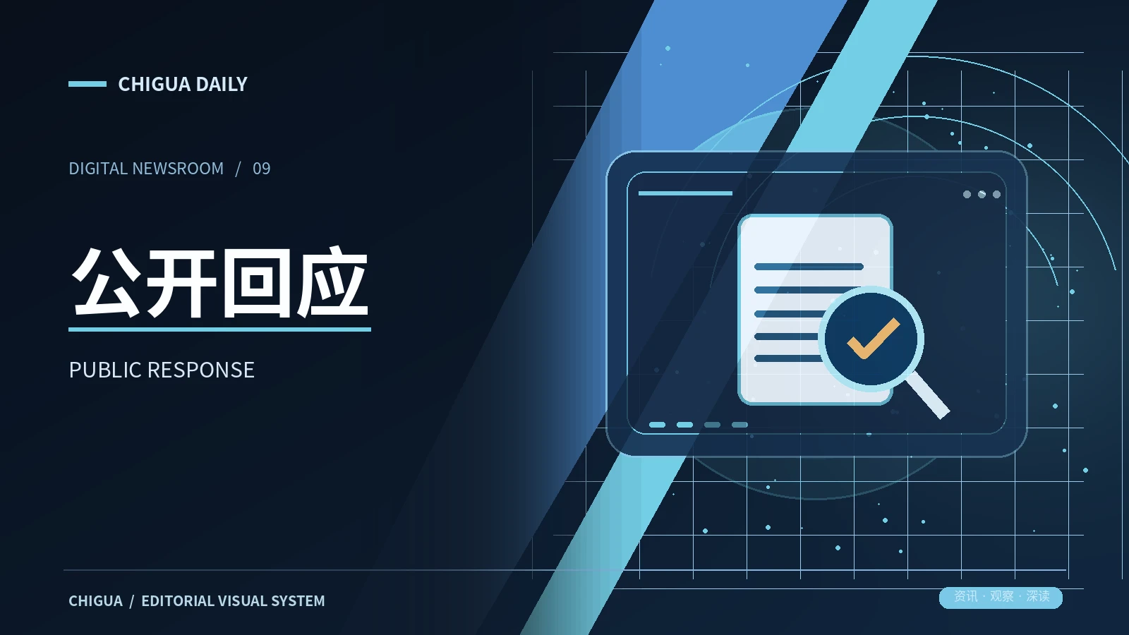 公开回应专题视觉